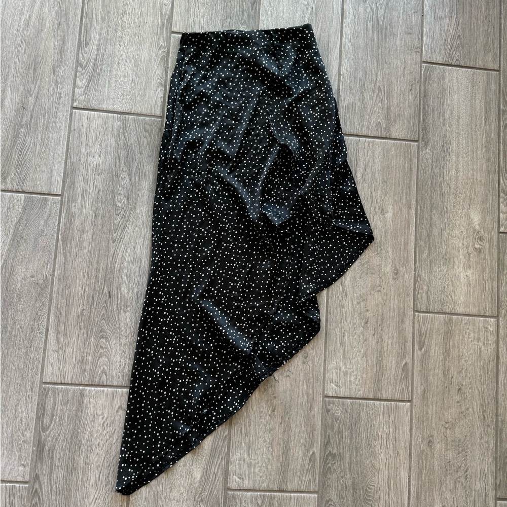 Polka Dot Flowy Skirt